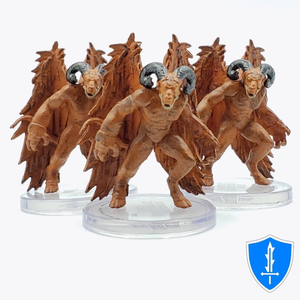 Ferrugon (Rust Devil) x3 - Planar Perils #21 Pathfinder Battles D&D Miniature
