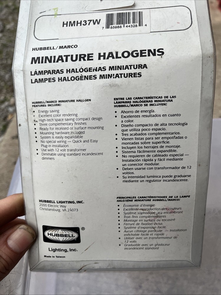 Miniature Halogens Light