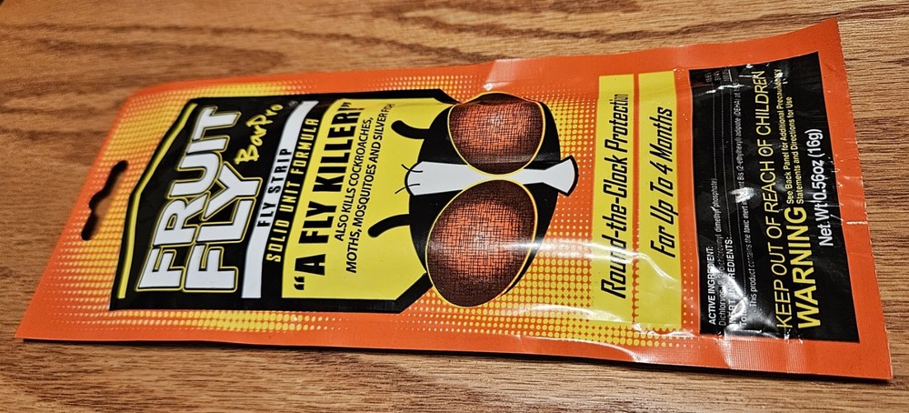 Fruit Fly BarPro Fly Strip Solid Unit Formula Protects up to 4 Months Bar Pro