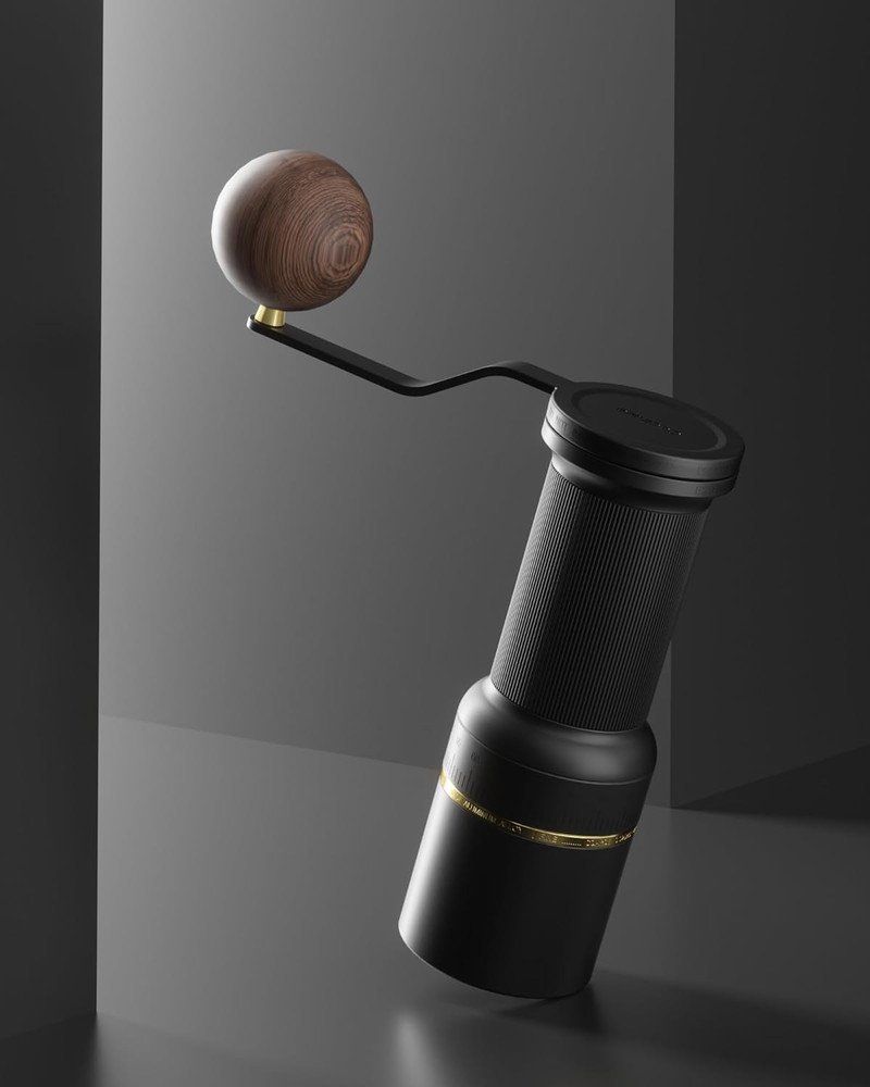 ESSENCE DUO B38 Wireless 2-in-1 Coffee Grinder - 80 Settings, Black
