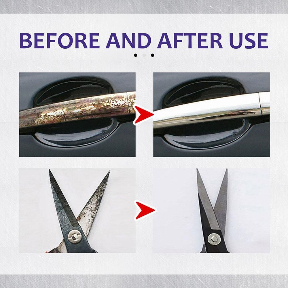 Multi-purpose Car Rust Removal Spray Rust Remover Rust Inhibitor Derusting US☆☆