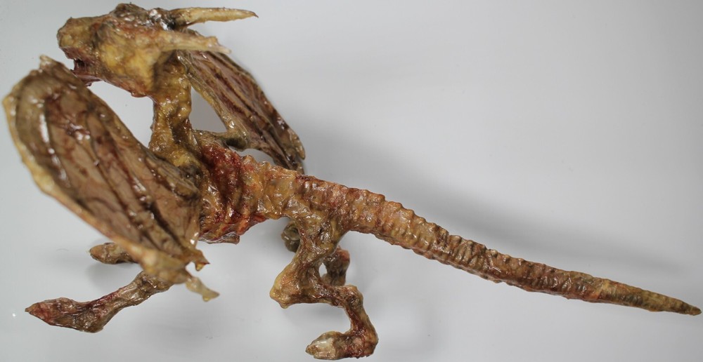 Creature Double Feature Non Animated Zombie Dragon Prop