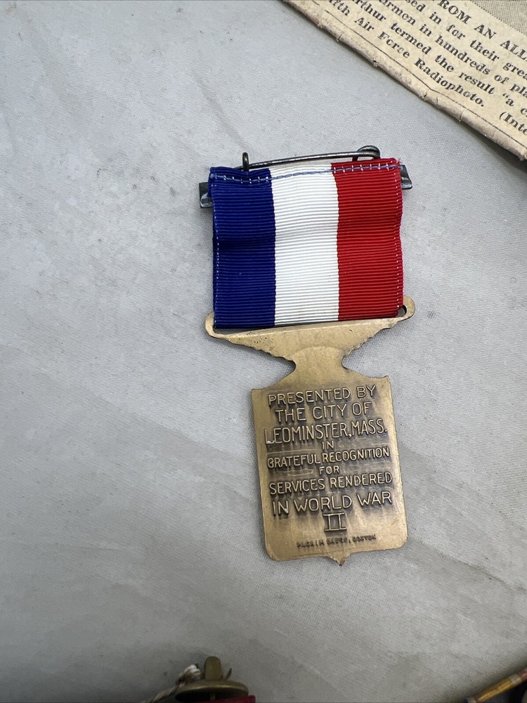 WW2 US Navy Amphibious Command Paper / Medal Grouping ID’d (KB