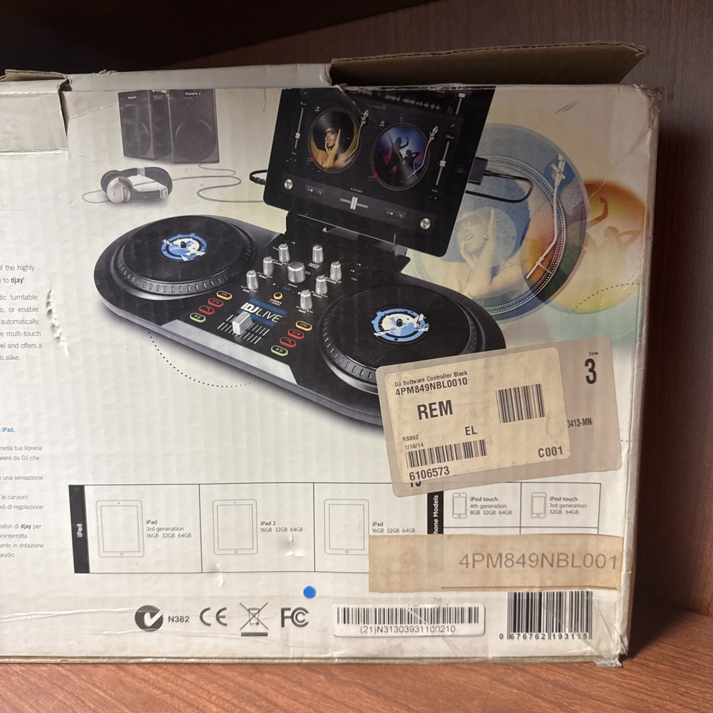 Used Numark IDJ Live: Turntable mixer / DJ controller (for Iphone / Ipad / Ipod)