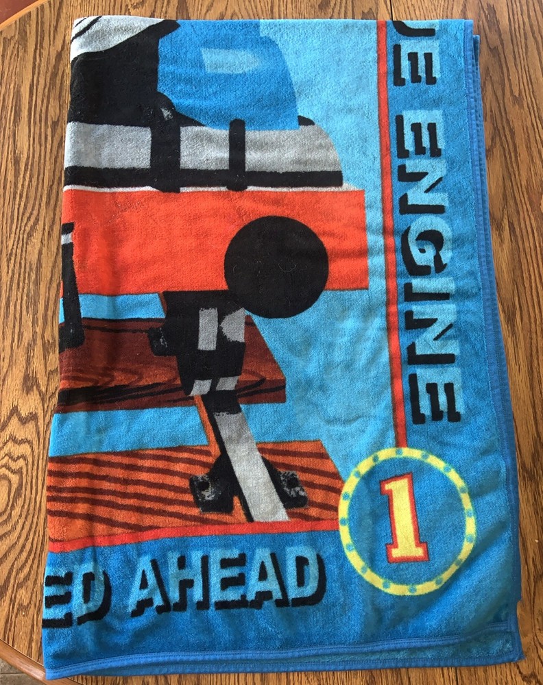 Thomas The Train Lot Pillowcases Throw Blanket Flat Sheet Pre Own