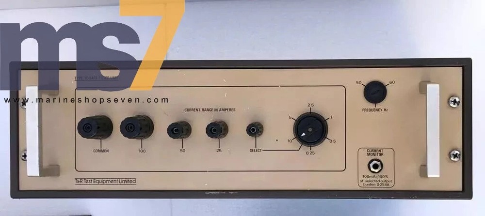 T&R PCU.1 PRIMARY CURRENT INJECTION TEST SET LU1000 LOADING UNIT & 100AFS FILTER