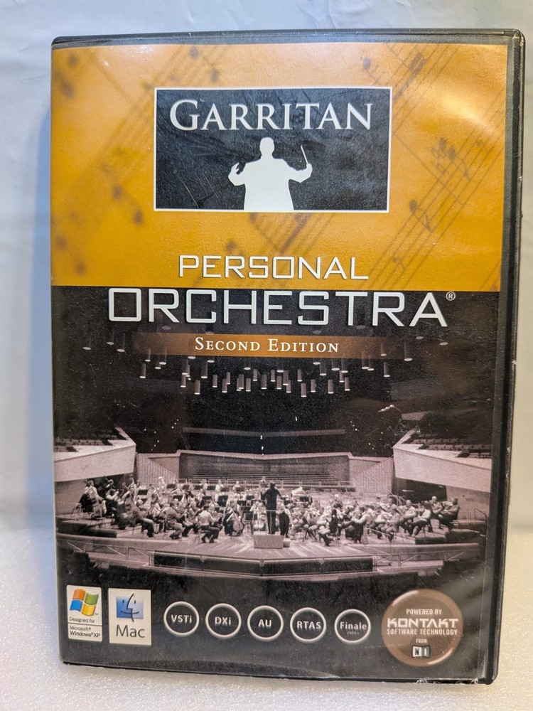 Garritan Personal Orchestra DVD + Original Guide Booklet Second Edition