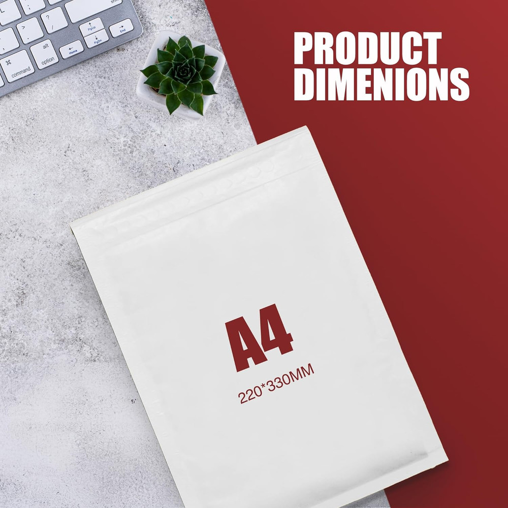 Padded Envelopes A3 A4 A5 A6, Padded Bubble Envelopes Bags Postal Wrap Envelope