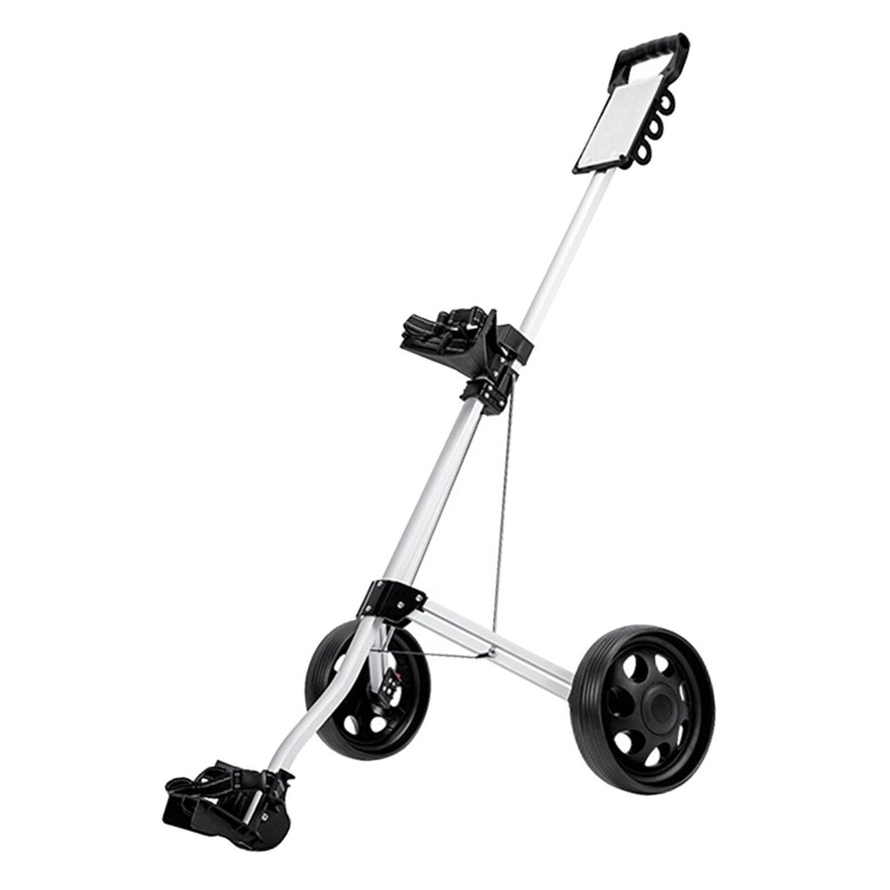 Golf Pull Push Cart Outdoor Folding Compact Multifunctional Golf Bag Cart