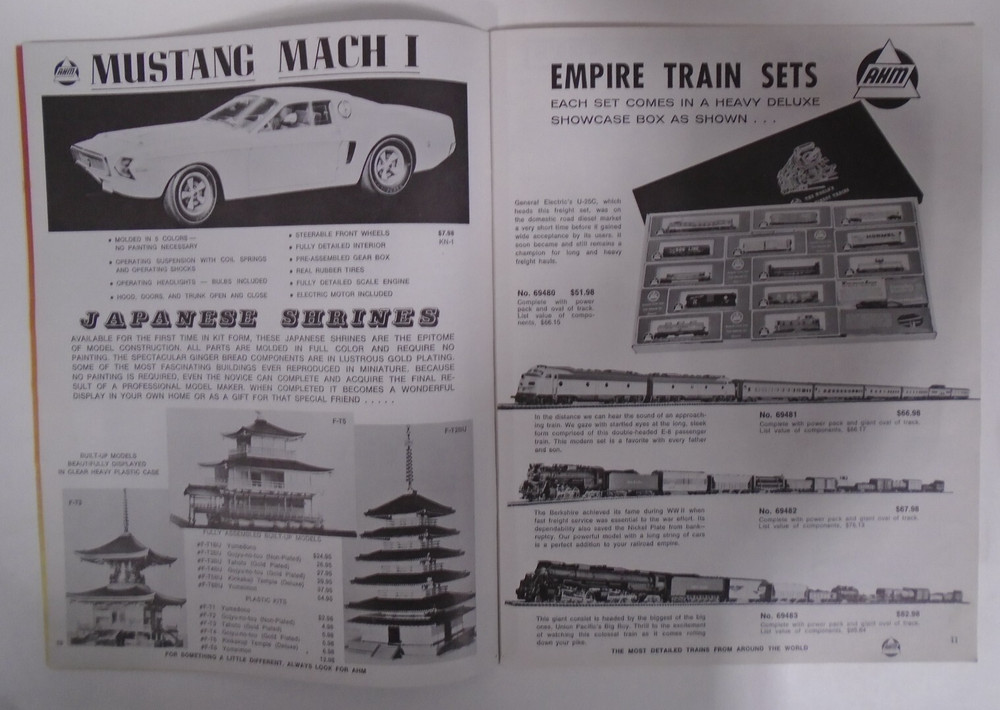 AHM DOES IT AGAIN! AND AGAIN AND AGAIN 1970? CATALOG