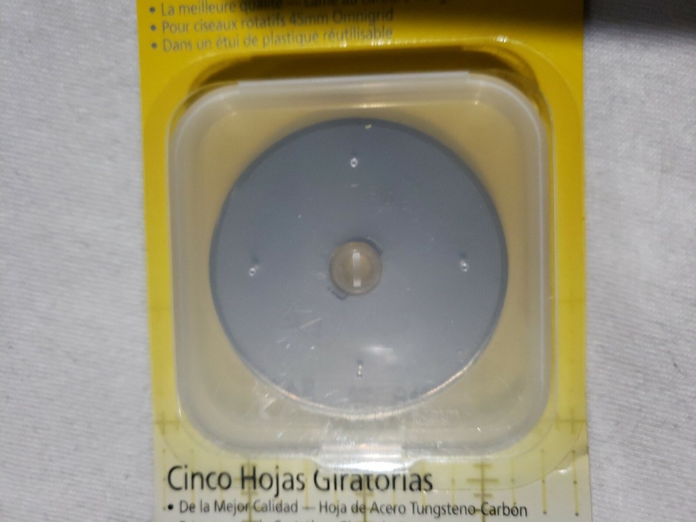 Dritz Omnigrid Rotary Blade Replacement Blades 5/Pkg 45mm- , 2052