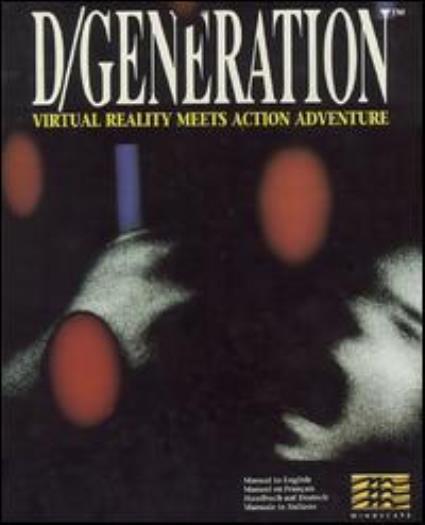 D/Generation PC CD classic puzzle strategy mutant virtual reality action game!