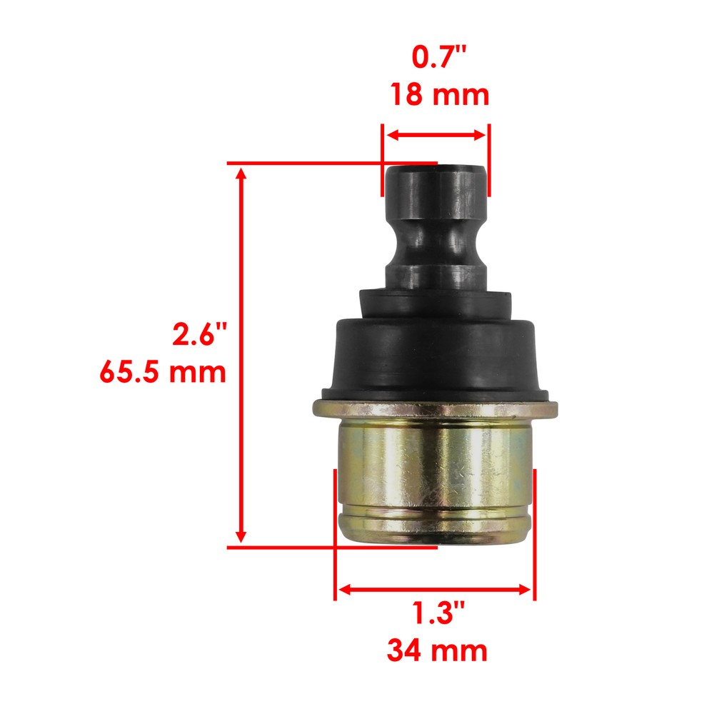 for Can-Am Commander 1000 DPS LTD X XTP 2013-2020 Front Upper Lower Ball Joints