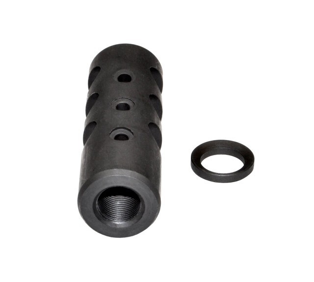 5/8''x24 TPI Thread Steel Competition Muzzle Brake For 350 Legend