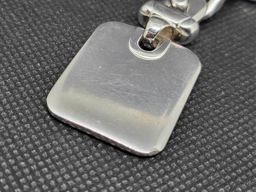Signed Pedro Duran Spain SOLID REAL Sterling Silver 925 Keychain