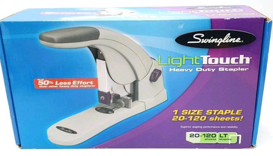 Swingline Light Touch/LightTouch/Lightouch Heavy Duty Stapler 20-120 Sheets