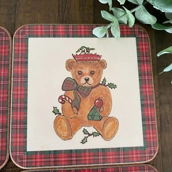 Pimpernel Coasters - Christmas - Holiday 6 pc Set