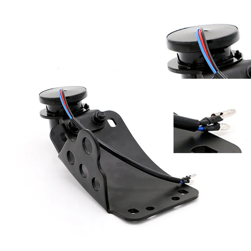 12V Tail light With Universal Number Plate Bracket Miler Style