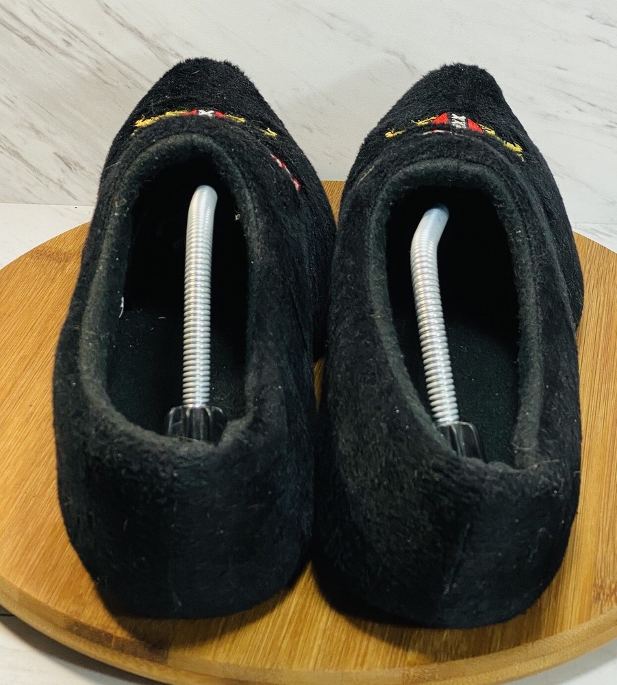 Amsterdam Clog Slippers Black Size 10-11