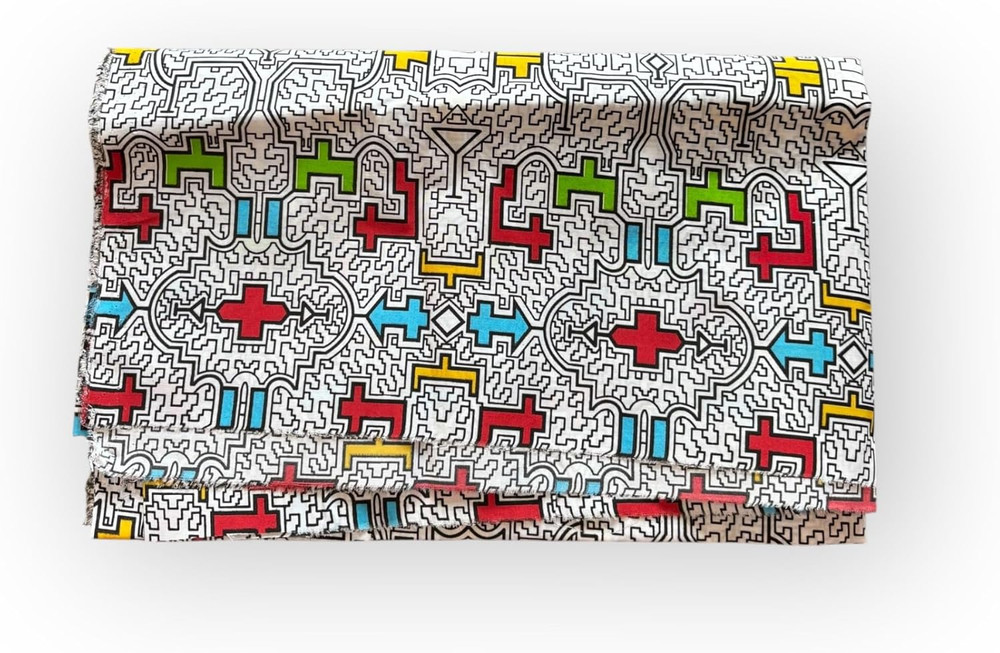 Peruvian Amazonian Clothes, Peruvian Textile Fabric, Shipibo Fabric, Ethnic Indi