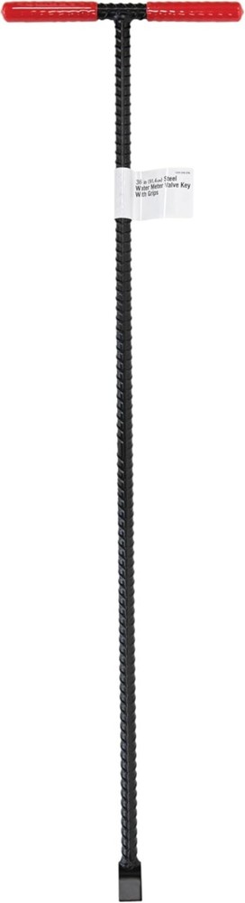 36" Water Meter Key - Steel T Handle