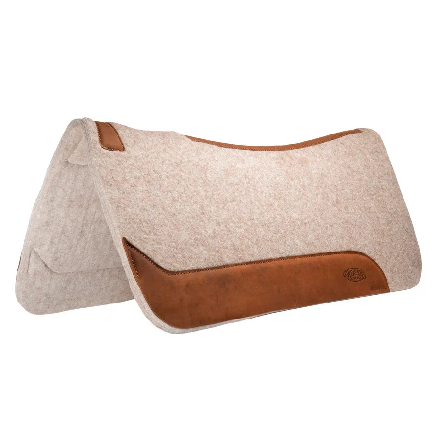 Weaver Leather Contoured Felt Saddle Pad - Wither Relief