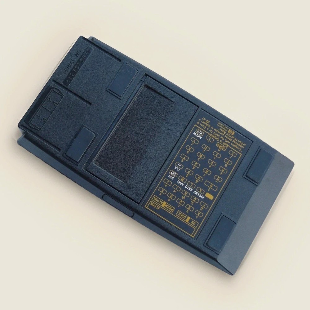 Hewlett Packard HP 41CV Calculator excellent condition
