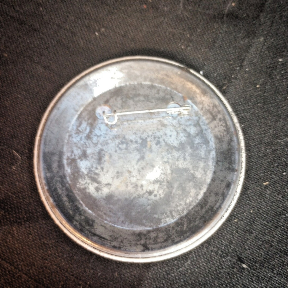 Vtg Miller Beer Genuine Draft Button 3” As Real As It Gets Advertising Pin-Back