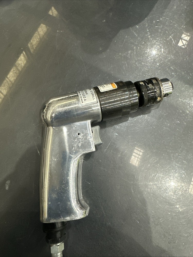 Mac Tools Air Reversible Drill, 1800 RPM, 3/8” Chuck.