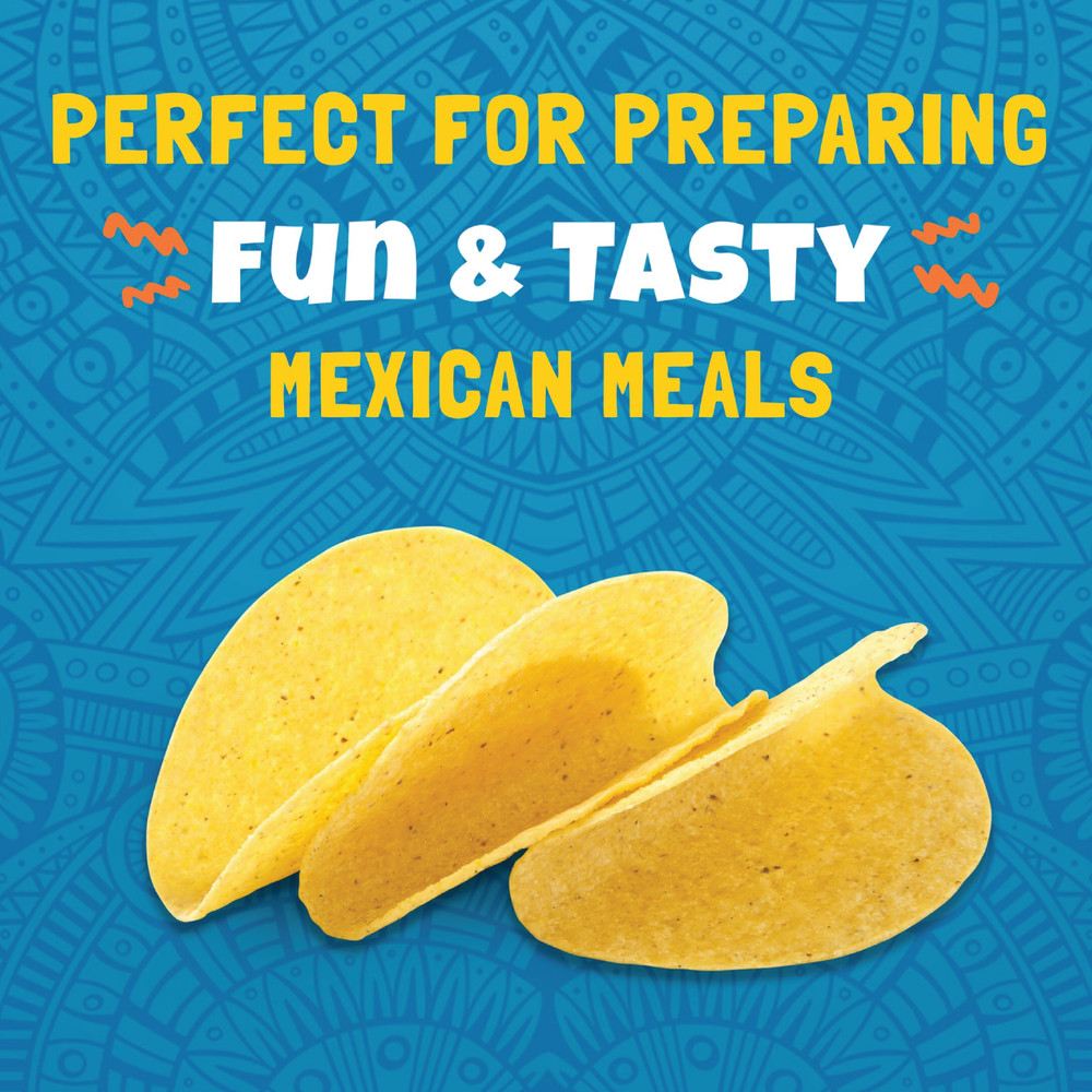 6x Packs Ortega Yellow Corn Hard Taco Shells | 5.8oz | 12 Shells Per Pack |