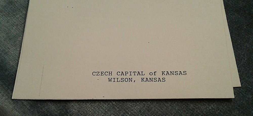 13 Stationary Sheets Wilson Kansas Different Designs