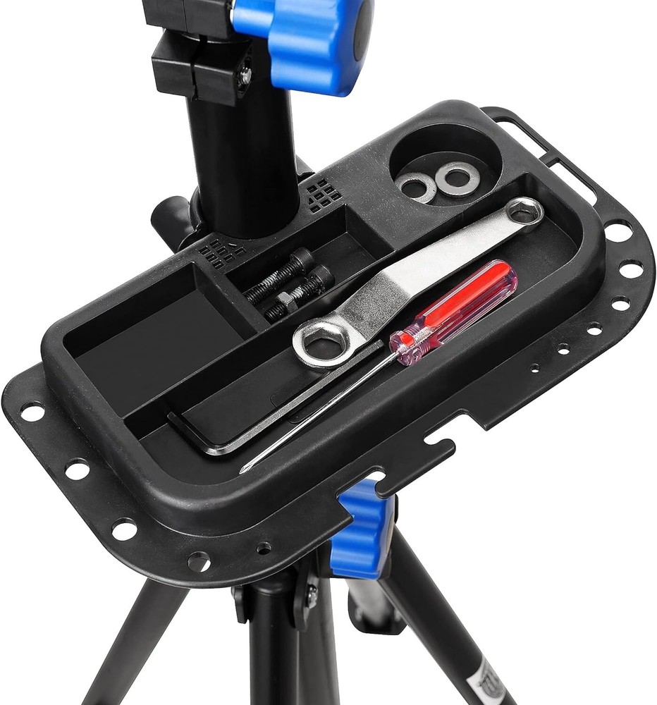 Telescoping Bike Stand with Rotating Clamps - Convenient Maintenance Solution