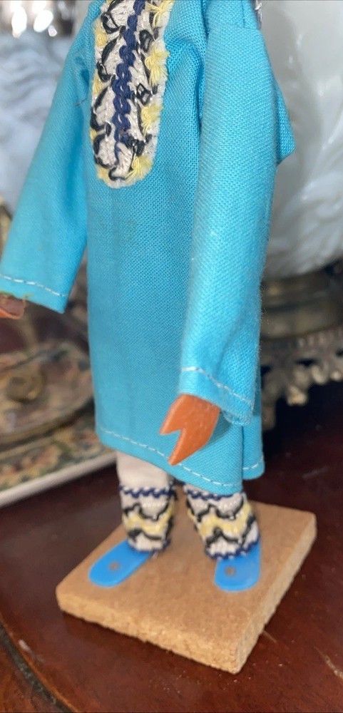 Vintage Middle Eastern Souvenir Doll Hand Made
