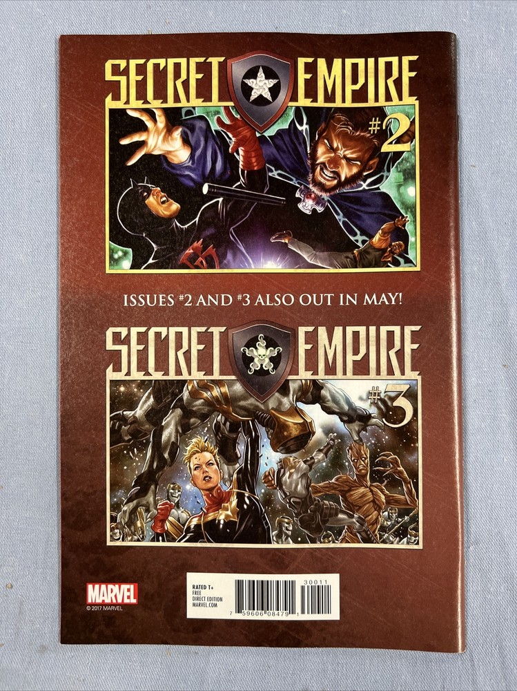 2017 SAN DIEGO COMIC-CON Marvel Previews SECRET EMPIRE Spotlight