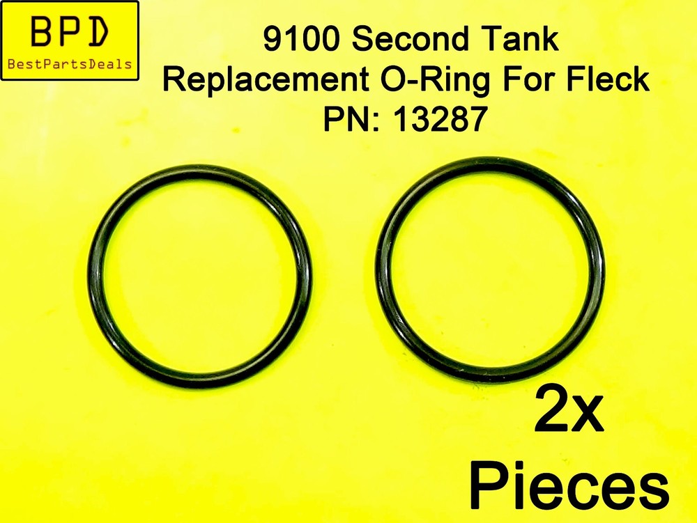 2x 9100 Second Tank FKM O-Ring Replacement For Fleck PN: 13287