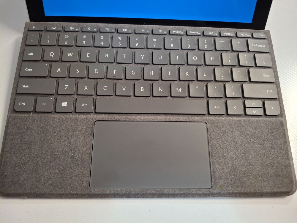 Microsoft Surface Go 128GB 10" Tablet - Silver w/ Keyboard and Charger Bundle