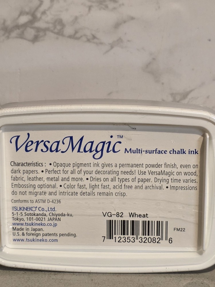 ARCHIVAL VERSAMAGIC Surface Chalk Pad Bundle Wheat And PIXIE Dust Brand New