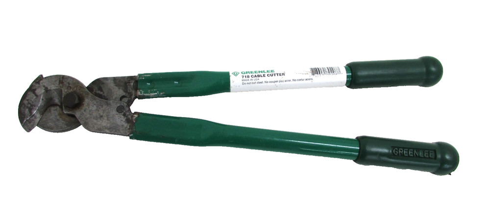 GREENLEE TOOLS CABLE CUTTER, No. 718