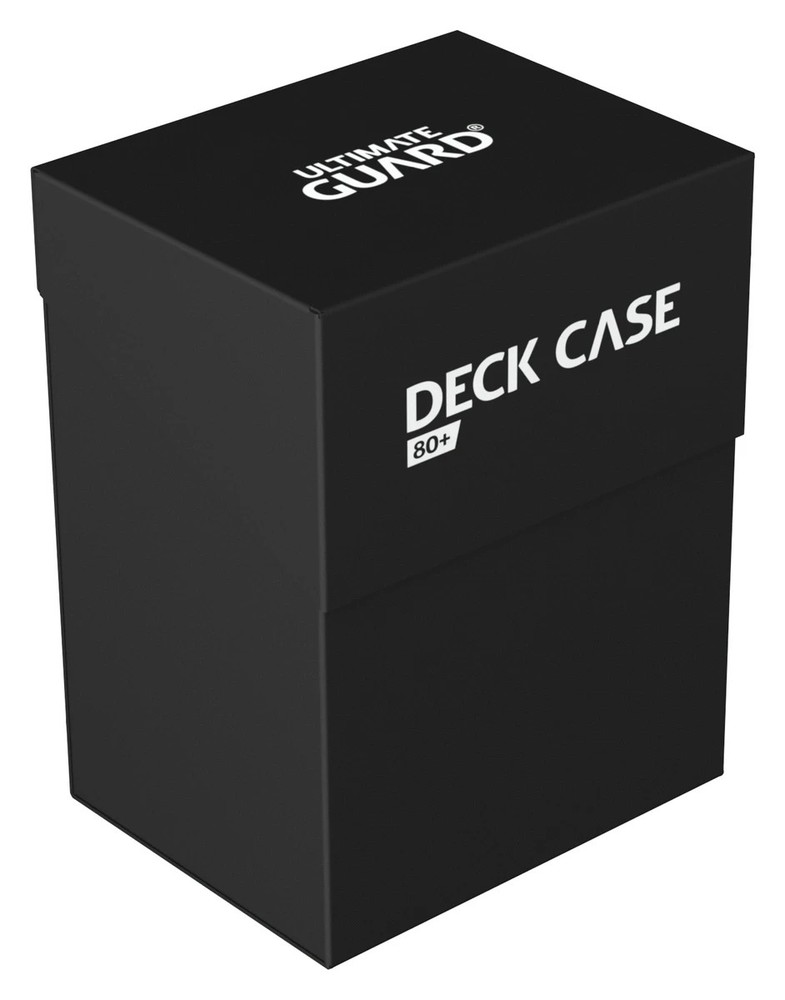 ULTUGD010249 Ultimate Guard Deck Case: 80+ Black