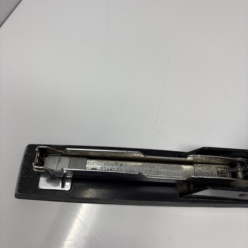 SWINGLINE 747 Stapler Model 94-41 BLACK Vintage Classic Solid Condition