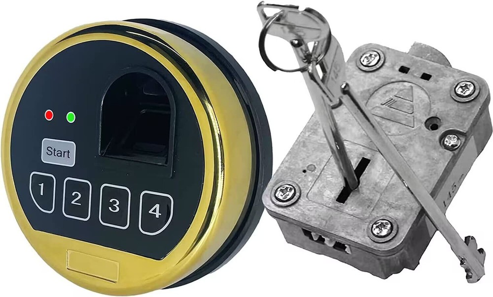 EMP Fingerprint and Digital Safe Electronic Keypad Lock, Gun Safe LockReplacm...