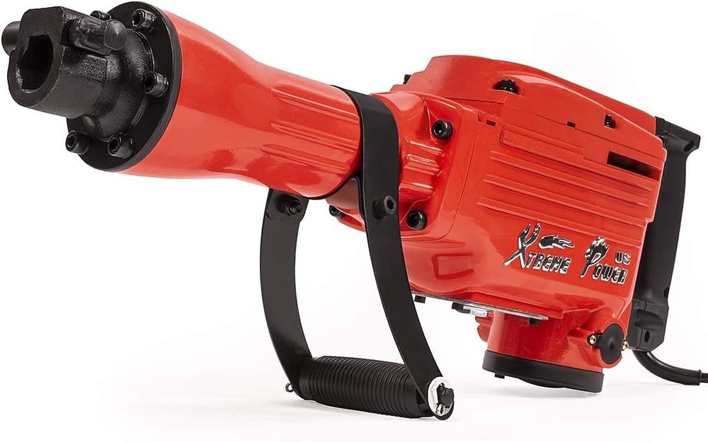 2200W Demolition Jack Hammer Flat Chisel Bull Point Chisel Bits Demo Chipping Ha