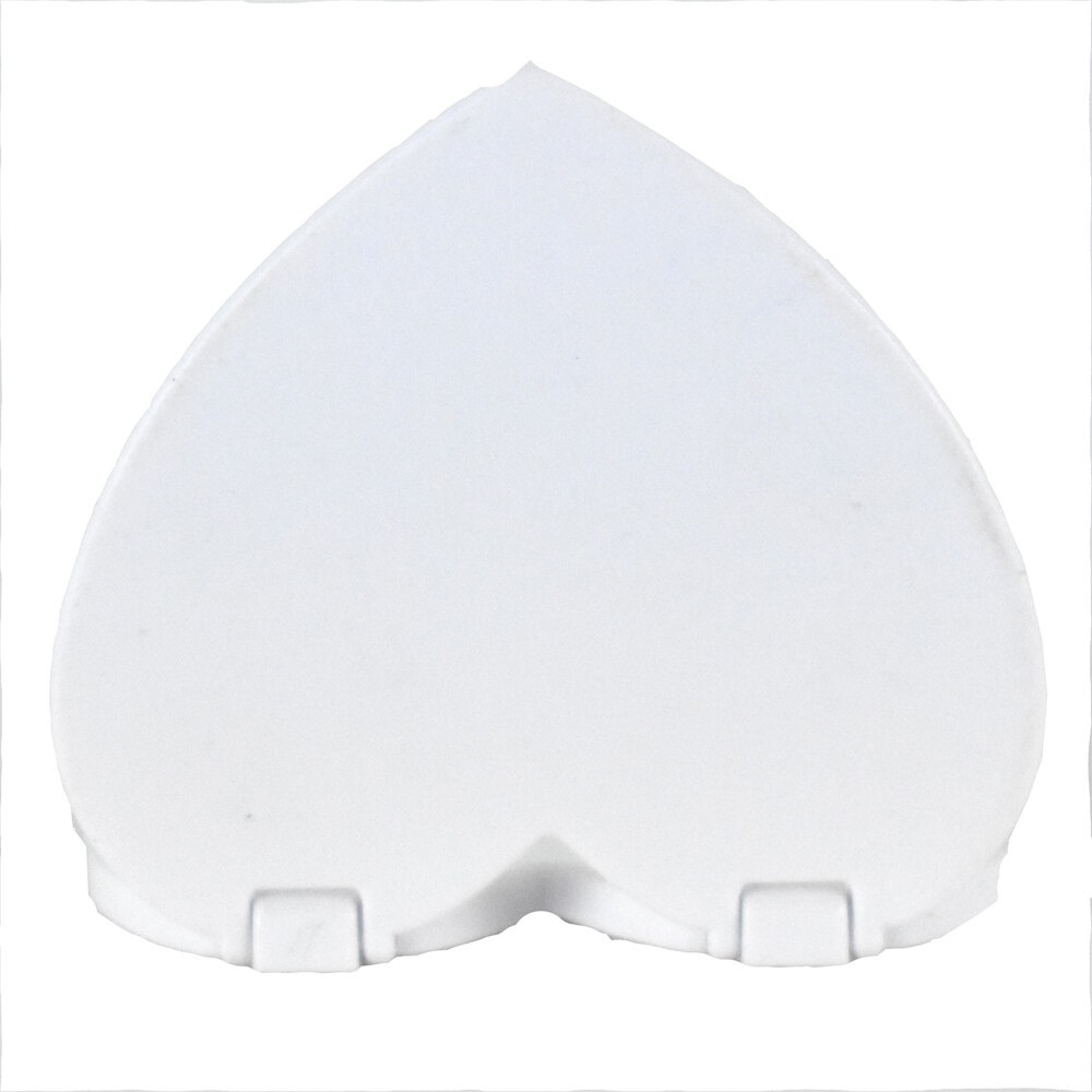 Universal Cellphone Kick Stand Holder Make-up Mirror Compact Heart PINK