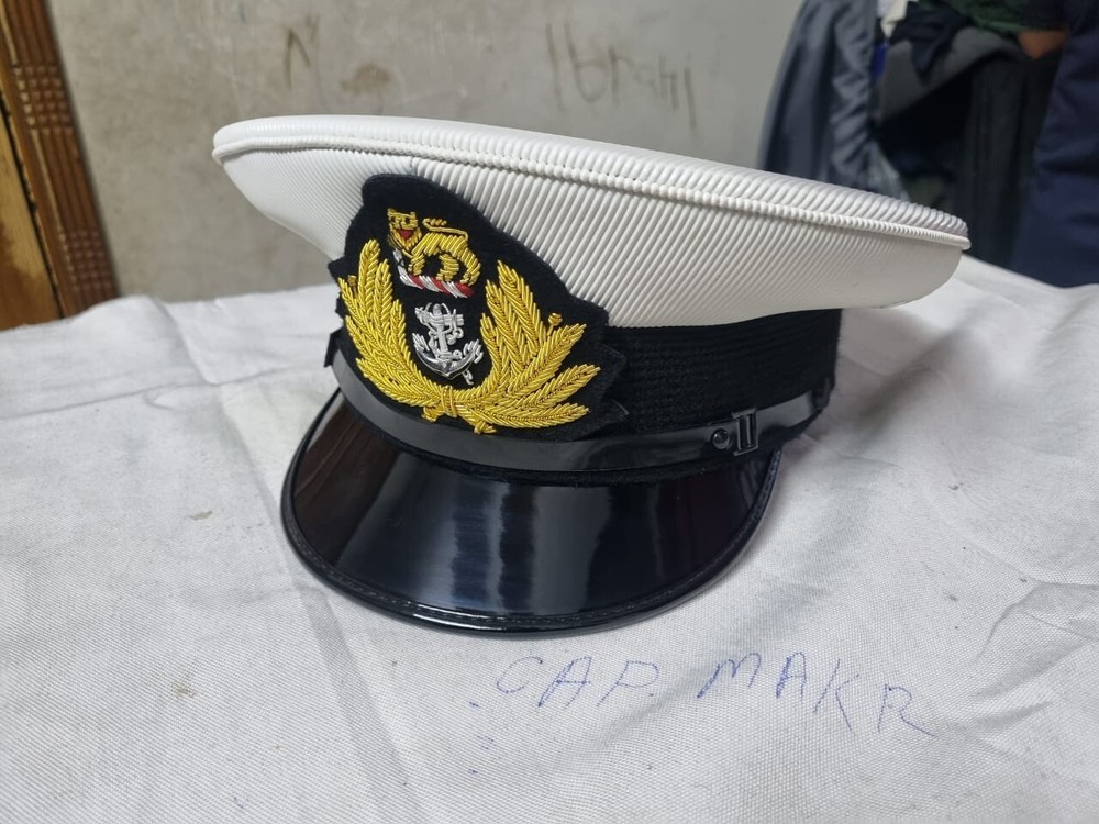 S.A. Navy Officers Peak Cap