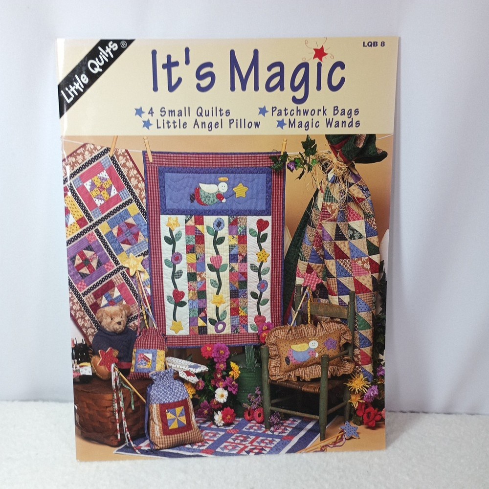 Little Quilts It’s Magic LQB 8 Quilt Pattern Booklet (1989)