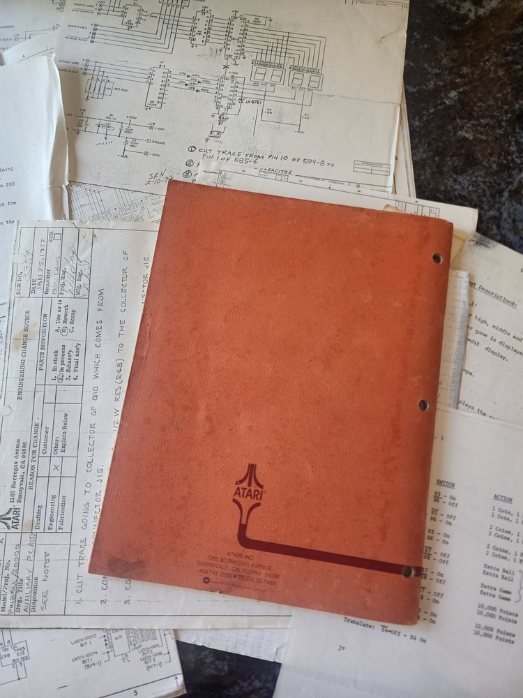 Atari Atarians Pinball Manual