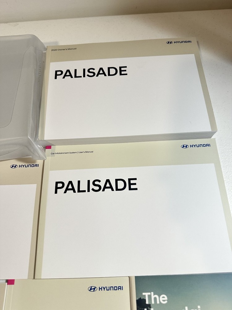 2020 Hyundai Palisade Owners Manual Set