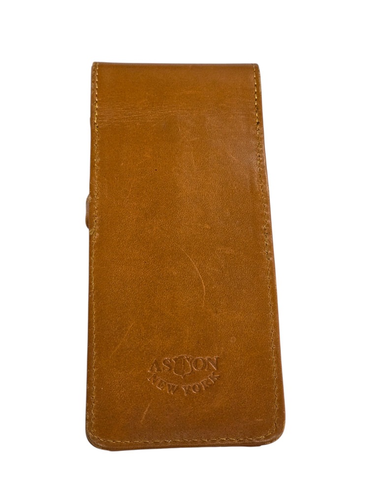Aston Leather Triple Pen Carrying Case