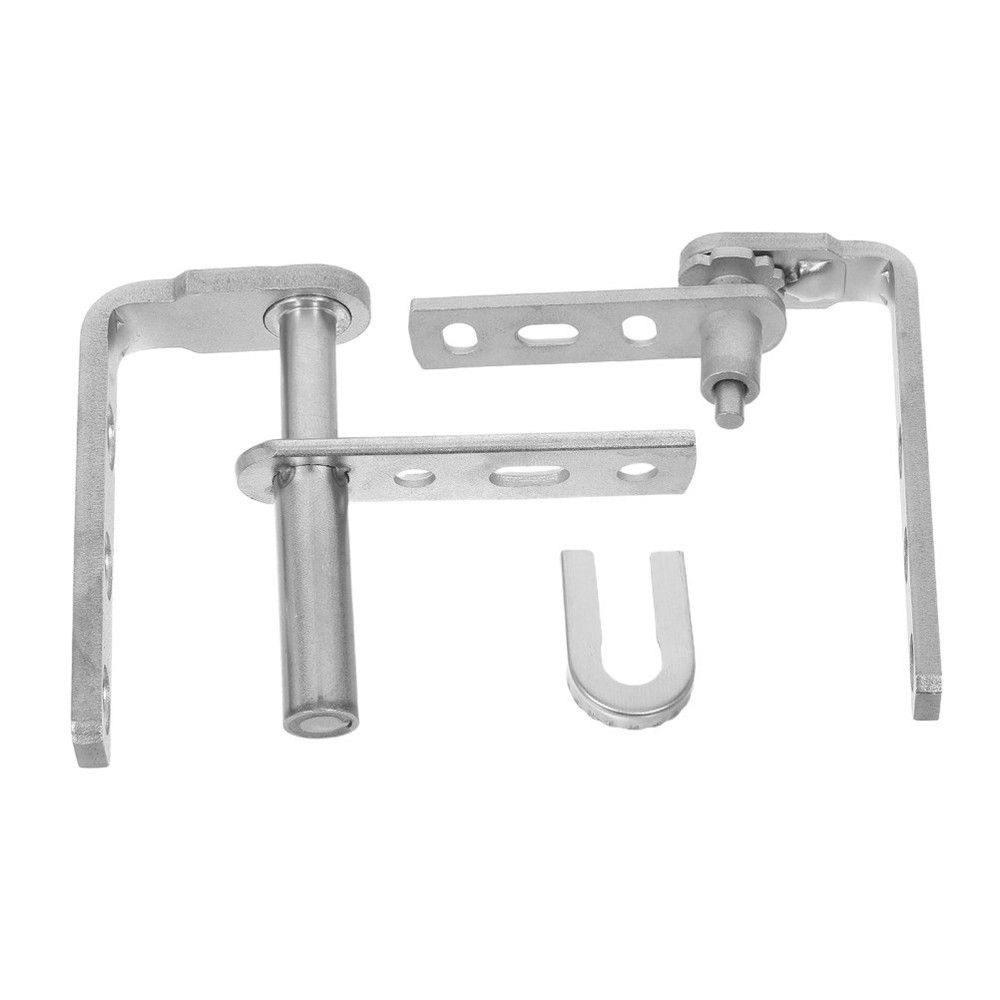 2 Pcs Swinging Door Hinges Self Closing Gravity Hardware Replacement