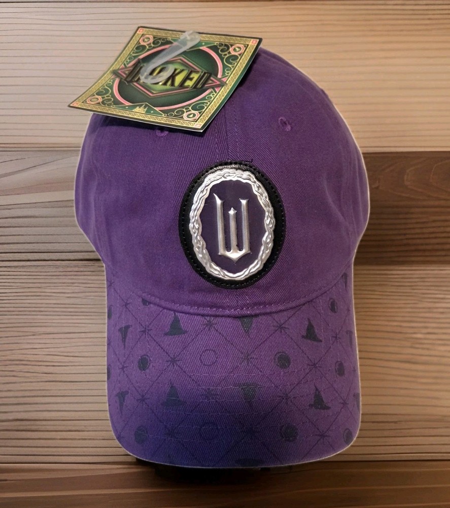 WICKED Movie Purple Strapback 3-D Cap Hat Universal Studios AMC Exclusive NWT